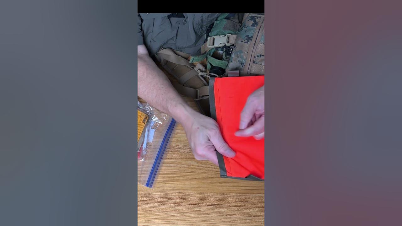 Video thumbnail for Tuff Possum Gear Hack for Your Assault Pack #shorts #bushcraft