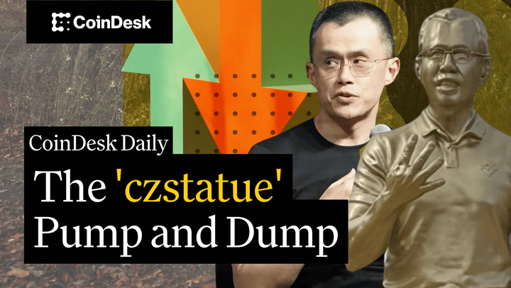 'Video thumbnail for 'Czstatue' Token Crashes 99% After Binance Founder Disowns It'