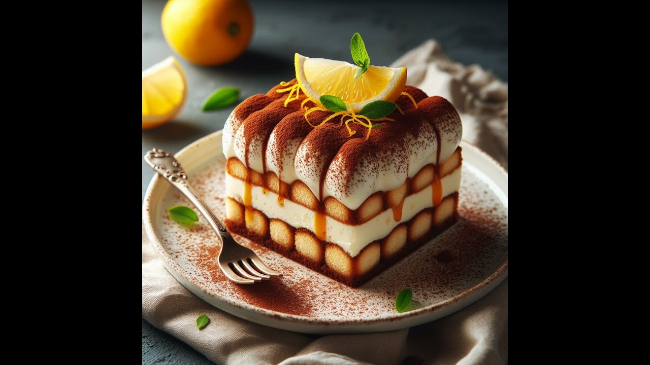 Video thumbnail for How to make tiramisù al limoncello - Italian gourmet#recipe