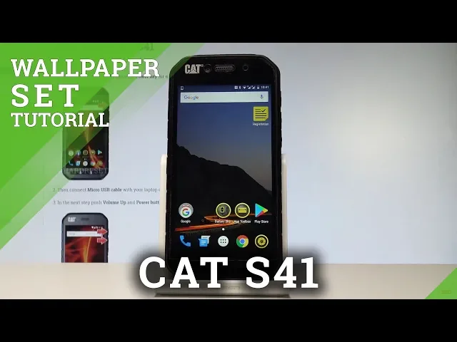 Video thumbnail for How to Change Wallpaper in CAT S41 - Wallpaper Settings |HardReset.Info