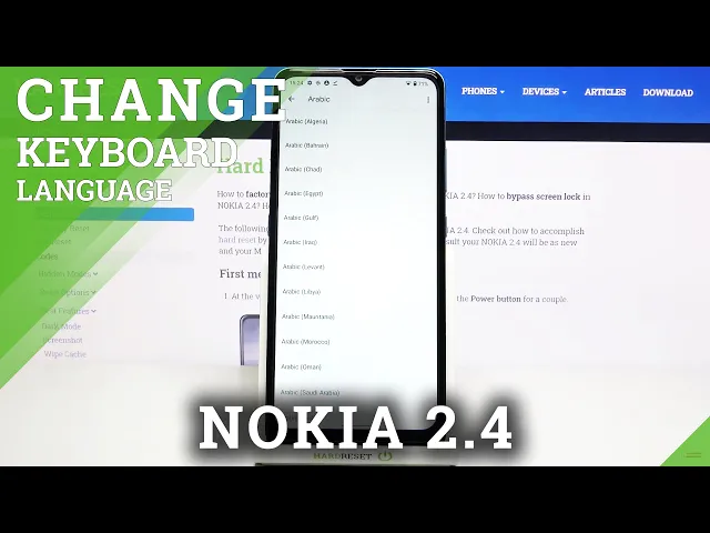 Video thumbnail for How to Update Keyboard Language in NOKIA 2.4 – Keyboard Adjustment
