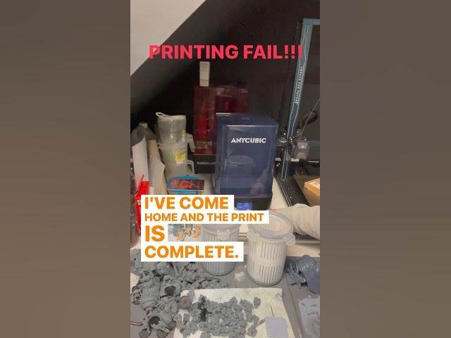 Video thumbnail for My biggest 3Dprint FAIL yet #3dprintedmodels #3dprinting