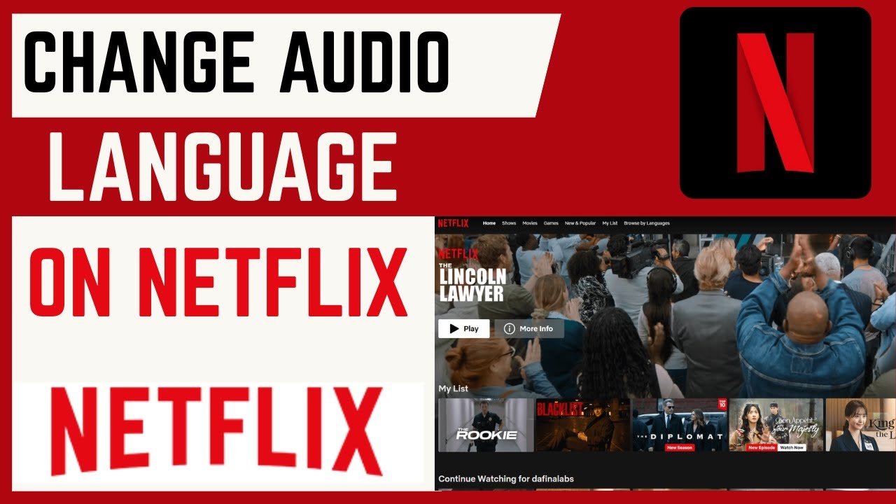 Video thumbnail for How To Change Video Audio Language On Netflix