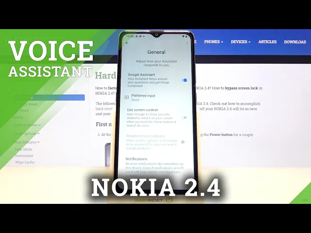 Video thumbnail for Activate Google Assistant - NOKIA 2.4 & Start Google Assistant Usage