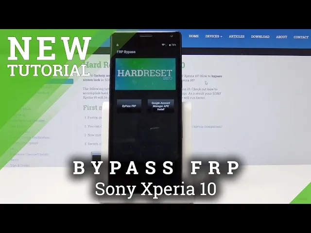 Video thumbnail for How to Bypass Google Verification in Sony Xperia 10 - Remove Google Protection / Android 9 Solution