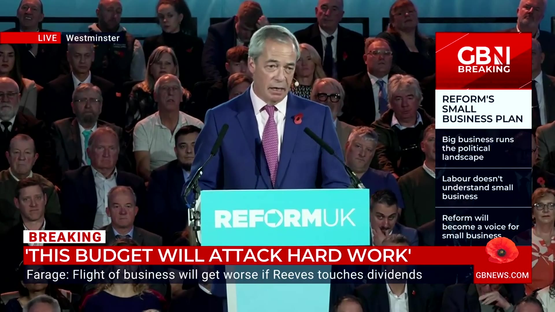 'Video thumbnail for WATCH NOW: Nigel Farage shares personal message from Donald Trump over BBC bias row'