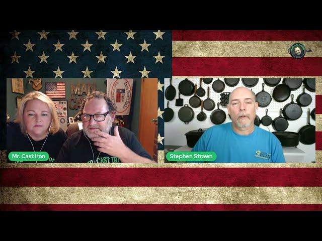 Video thumbnail for Mr. Cast Iron Interviews Cast Iron Cookware On Weekends With Mr. Cast Iron