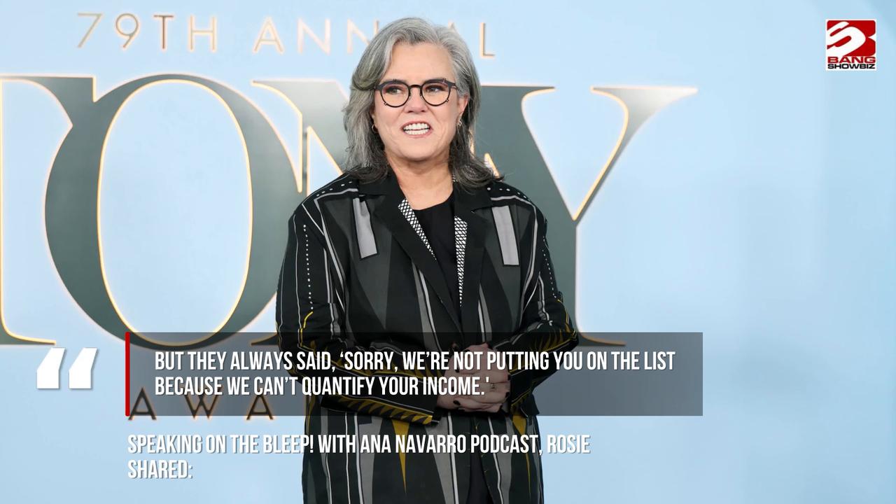 Video thumbnail for Rosie O’Donnell reignites ongoing feud with 'grifter' Donald Trump