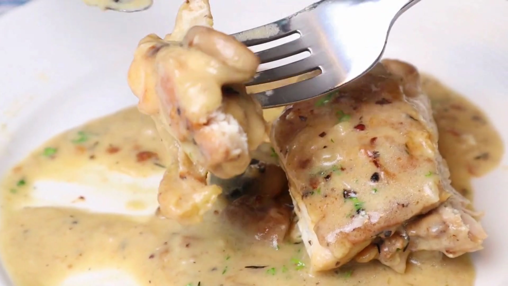 Video thumbnail for Chicken Fricassee