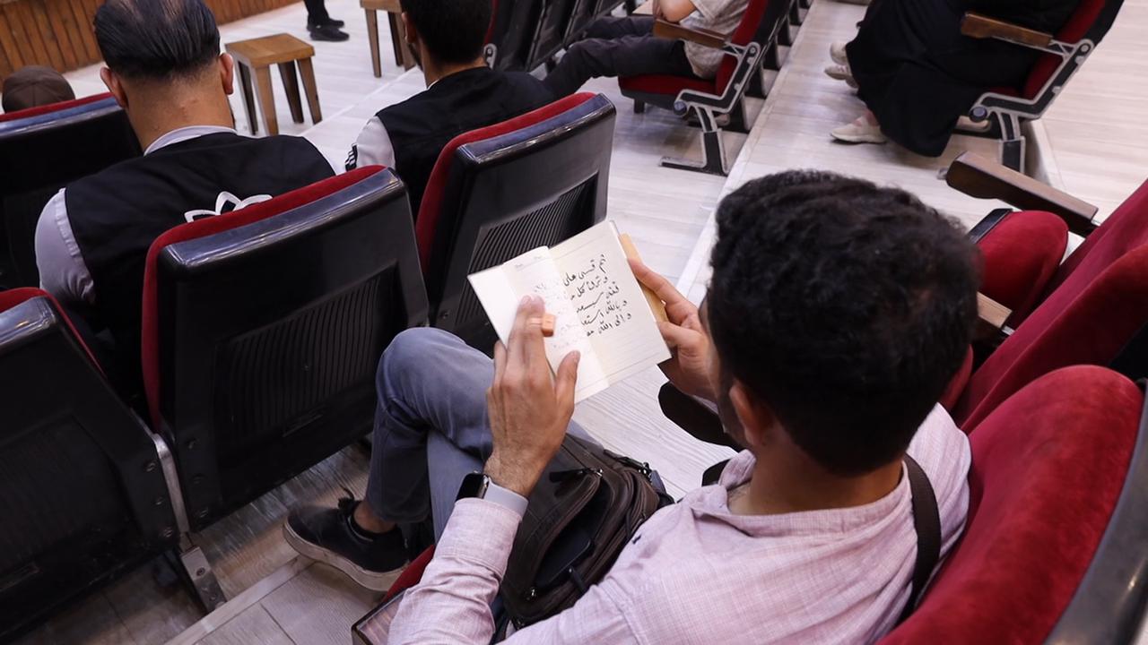 Video thumbnail for Syria: Visitors Browse Fourth Idlib Book Fair 3.