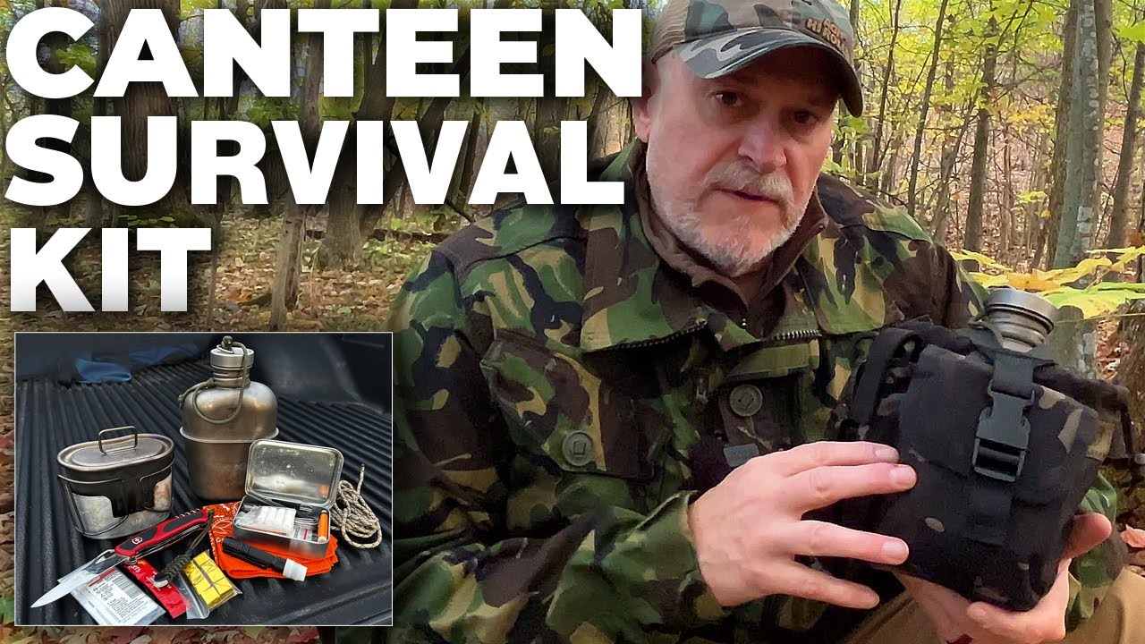 Video thumbnail for CANTEEN SURVIVAL KIT | Lightweight & Wilderness Ready