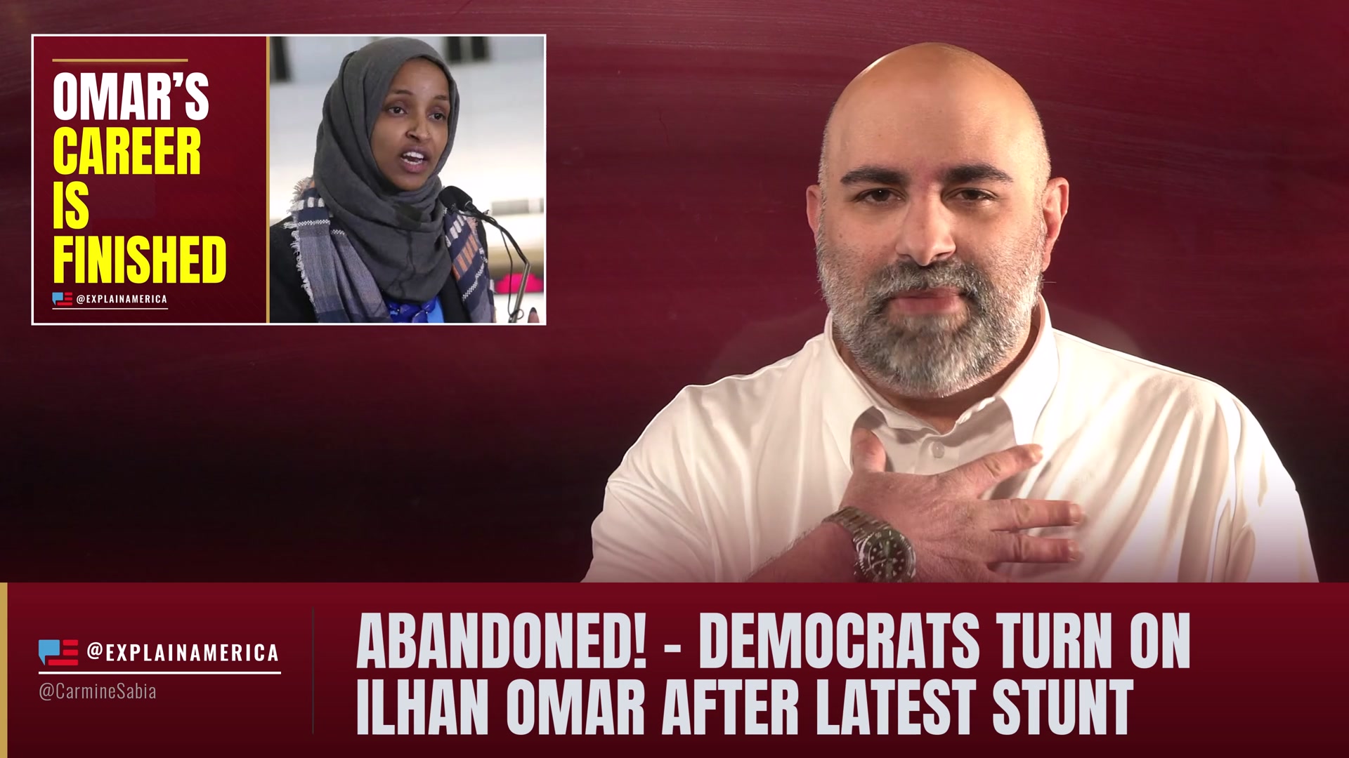 Video thumbnail for ABANDONED! - Democrats Turn On Ilhan Omar After Latest Stunt