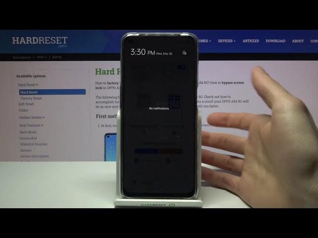 Video thumbnail for How to Apply Xiaomi Layout in OPPO A54 5G – Customize Notification Panel