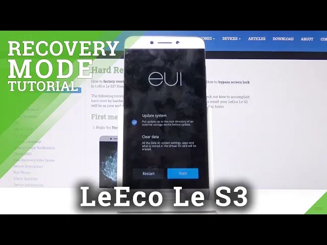Video thumbnail for How to Open Recovery Mode in LeEco Le S3 – Recovery Options