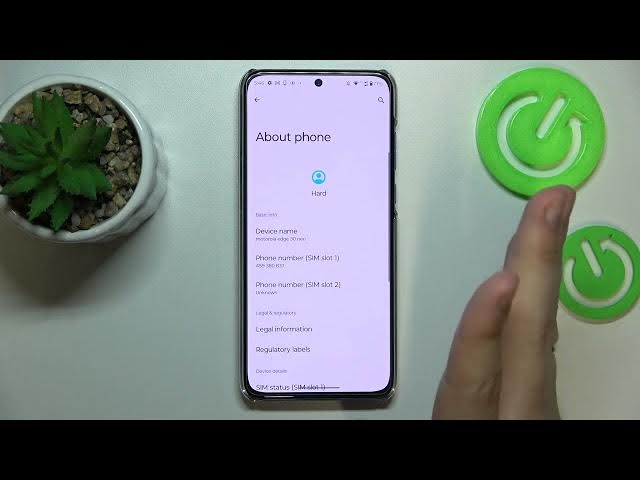 Video thumbnail for Motorola Edge 30 Neo How to Find My Phone Number