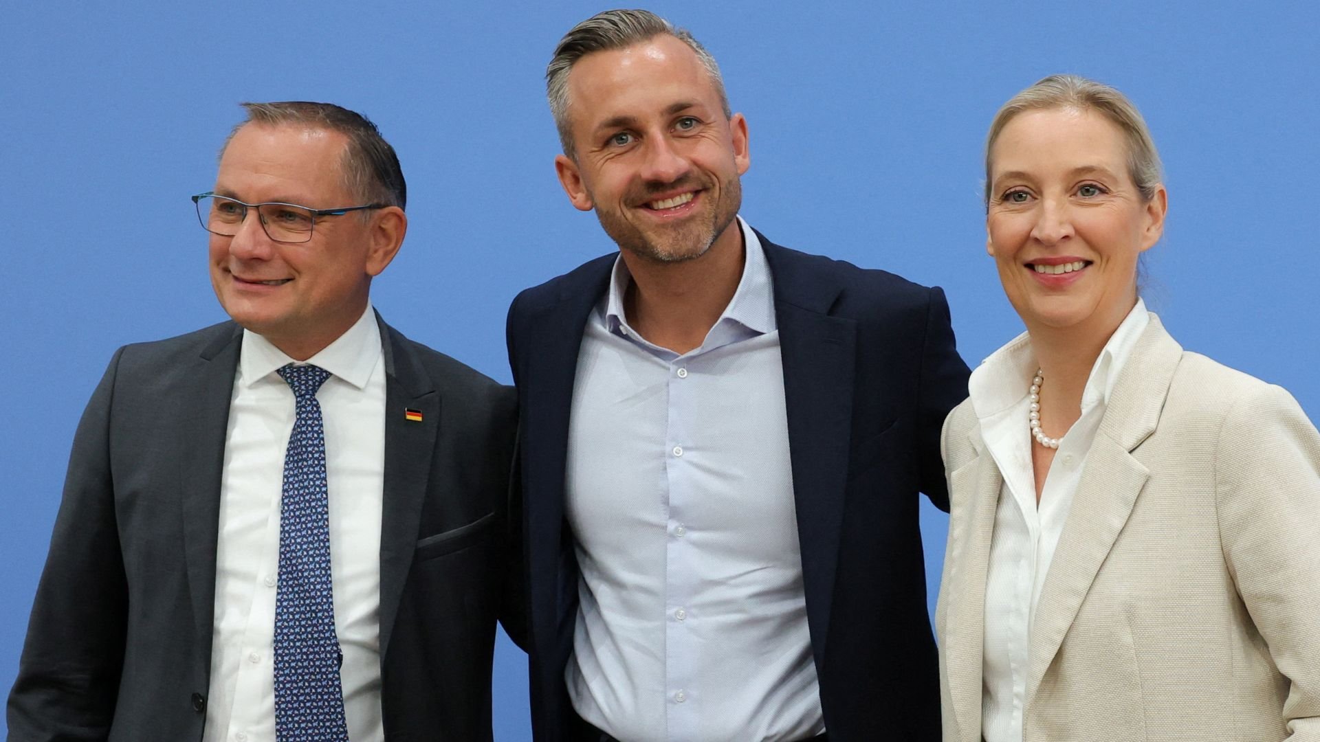 Video thumbnail for German far-right AfD wins key state election but falls short of majority