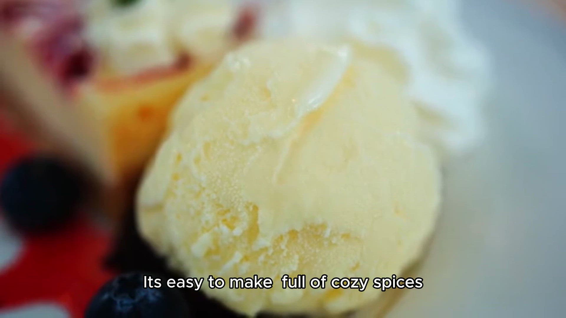 Video thumbnail for fall dessert recipe