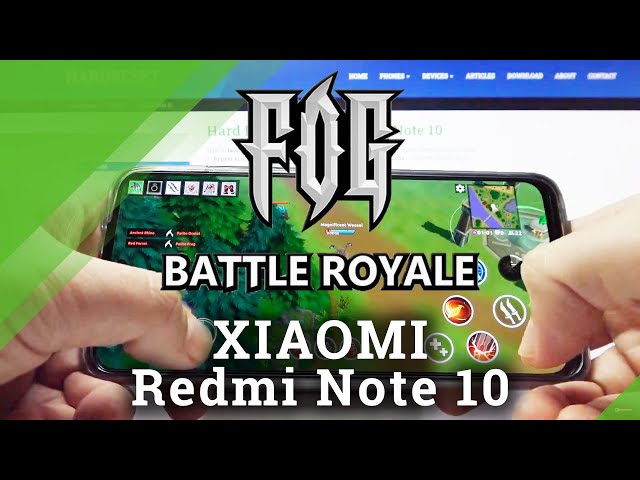 Video thumbnail for FOG - MOBA Battle Royale Survival on XIAOMI Redmi Note 10 – Gameplay Check