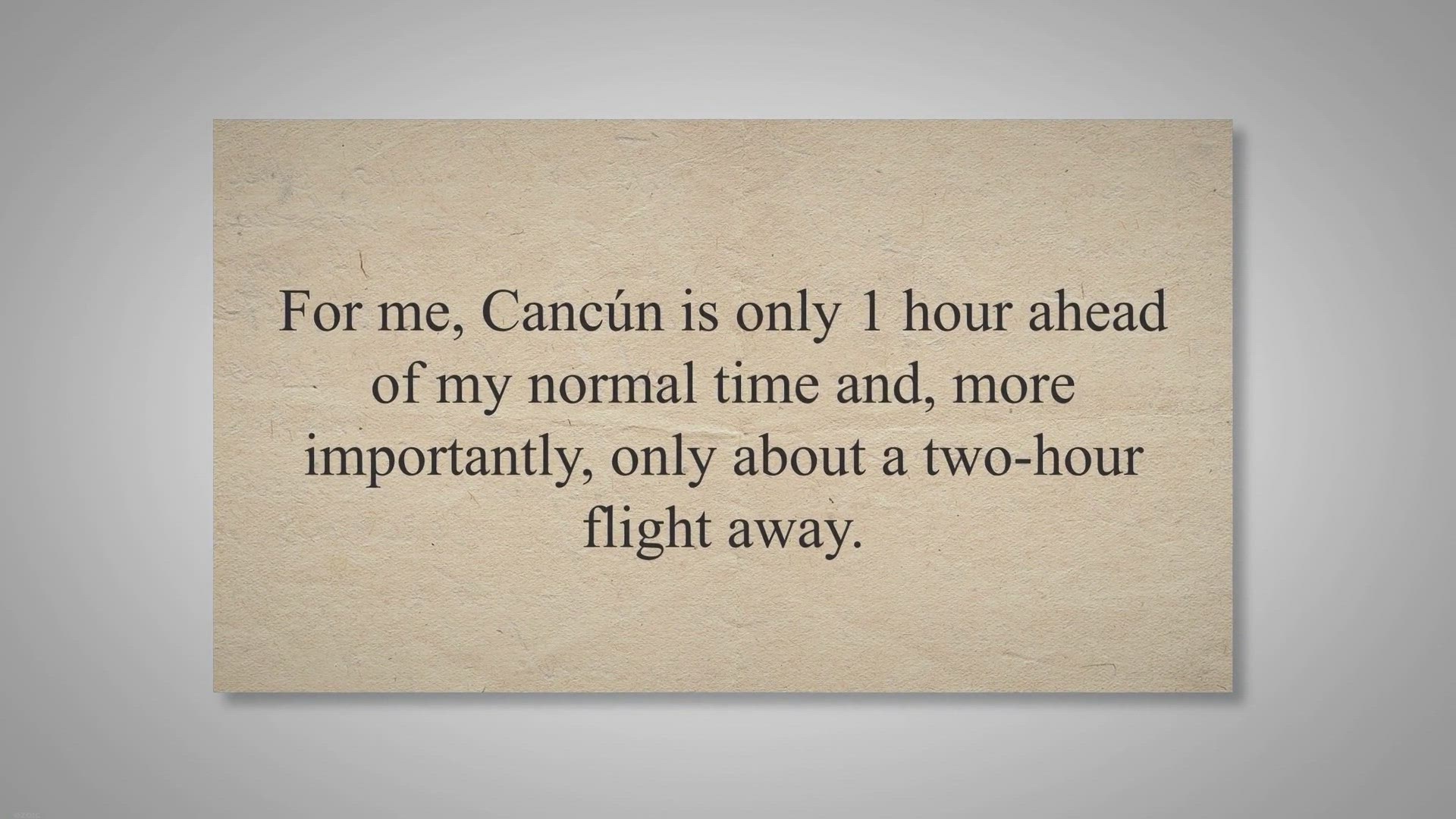 Video thumbnail for Is Cancún EST Or CST