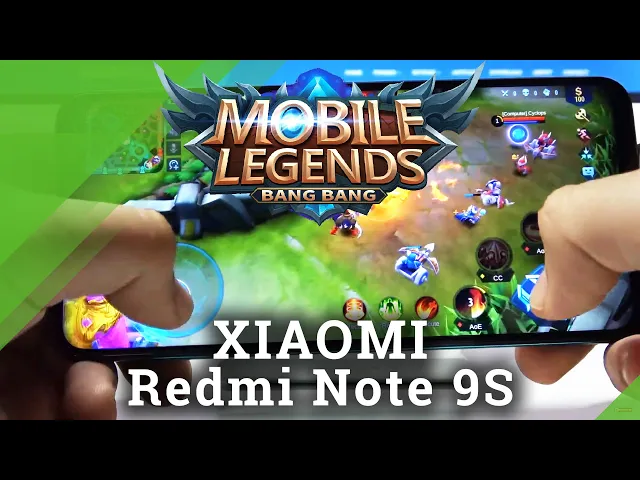 Video thumbnail for Mobile Legends Gameplay on Xiaomi Redmi Note 9s – Performance Test