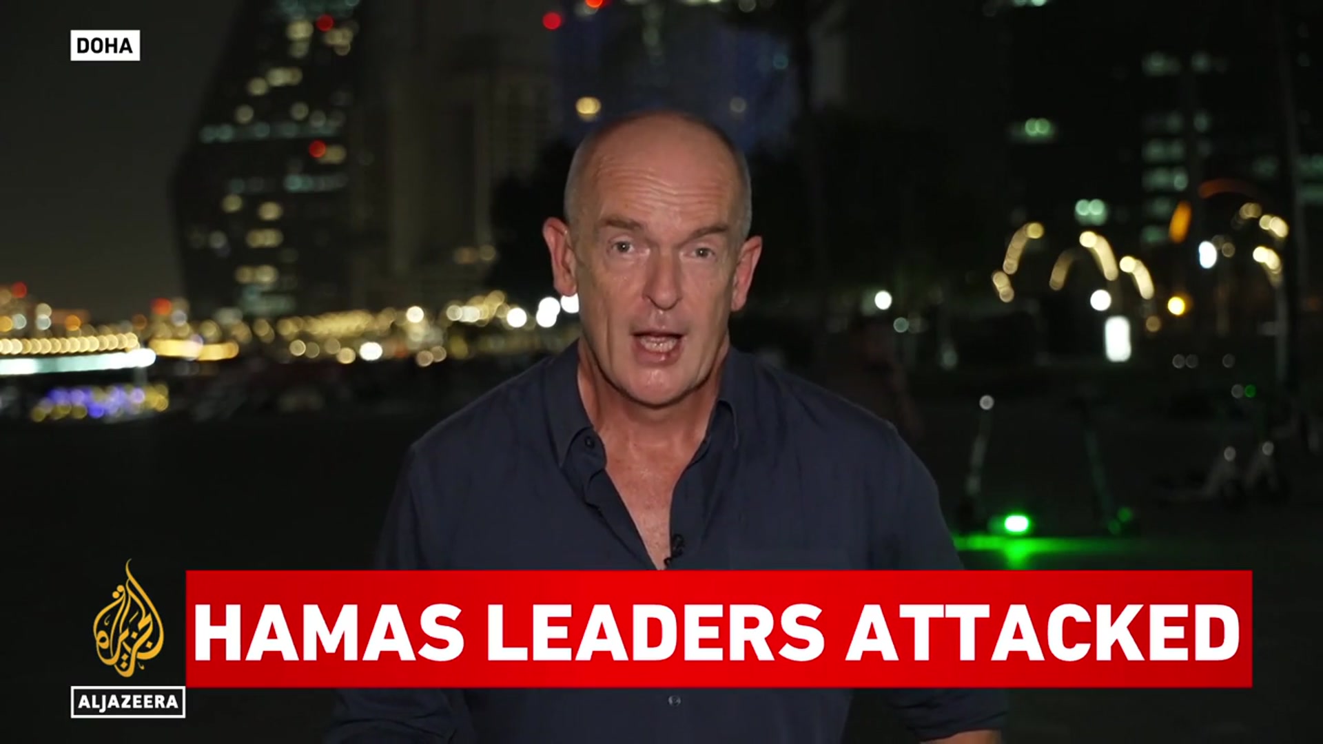 'Video thumbnail for Situation is calm in central Doha after earlier panic, fear: AJE correspondent'