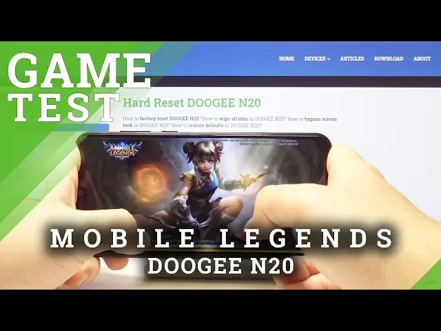 Video thumbnail for DOOGEE N20 Mobile Legends GamePlay Test / Settings Review