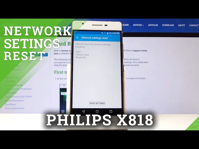 Video thumbnail for How to Reset Network Settings in PHILIPS X818 - Fix Network Configuration