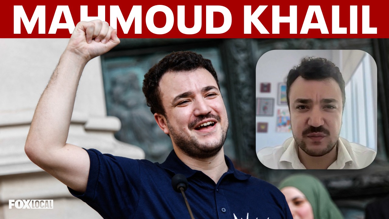 Video thumbnail for Mahmoud Khalil discusses lawsuit against Trump administration, legal battle