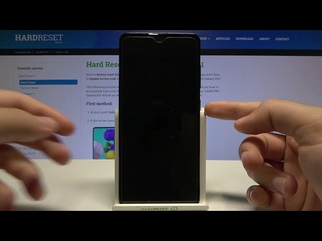 Video thumbnail for Power On / Switch On Smartphone - SAMSUNG Galaxy A51
