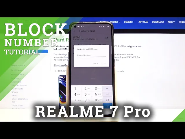 Video thumbnail for How to Block Calls in Realme 7 Pro – Block Number