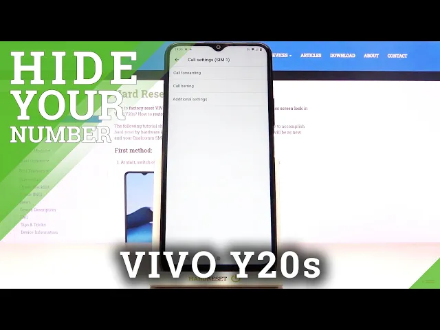 Video thumbnail for How to Hide Number on VIVO Y20s – Hide ID Caller