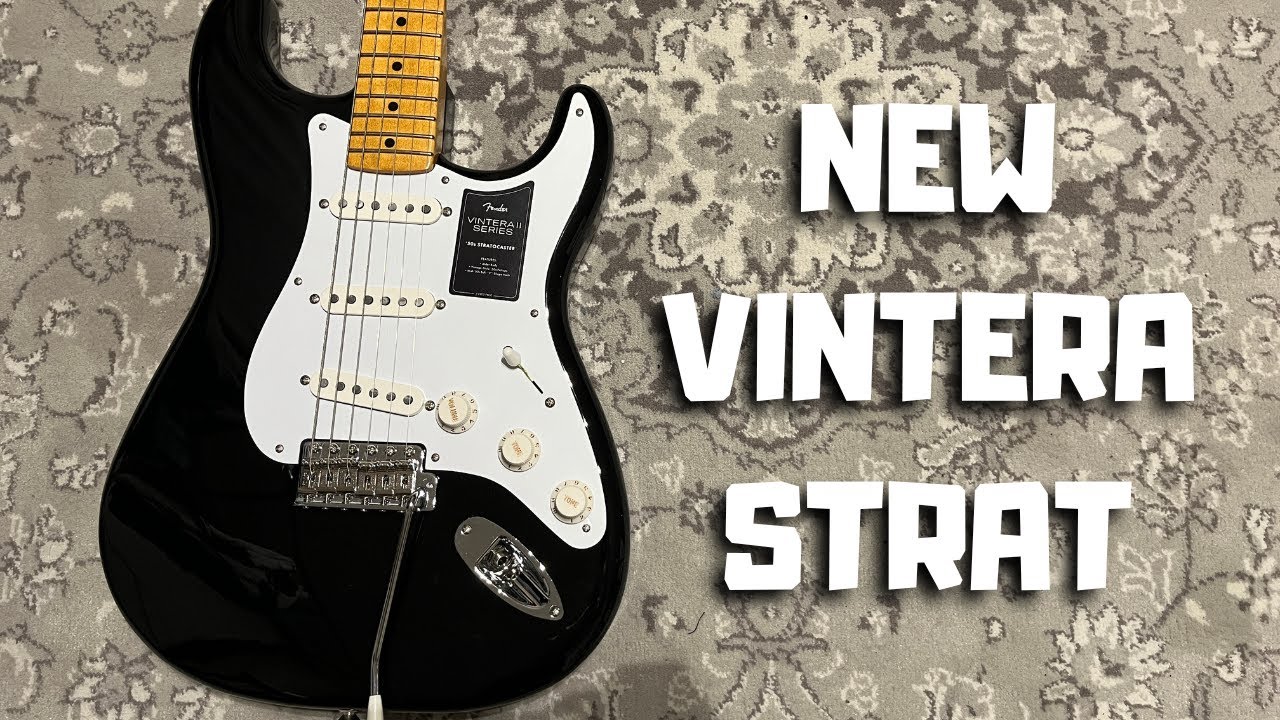 Video thumbnail for Fender Vintera II 50s Stratocaster - Worth It? Review & First Look