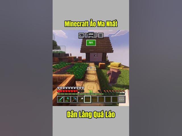 Video thumbnail for Seri Minecraft Ảo Ma Nhất | Tập 3 Dân Làng Vô Văn Hóa Nhất #shorts