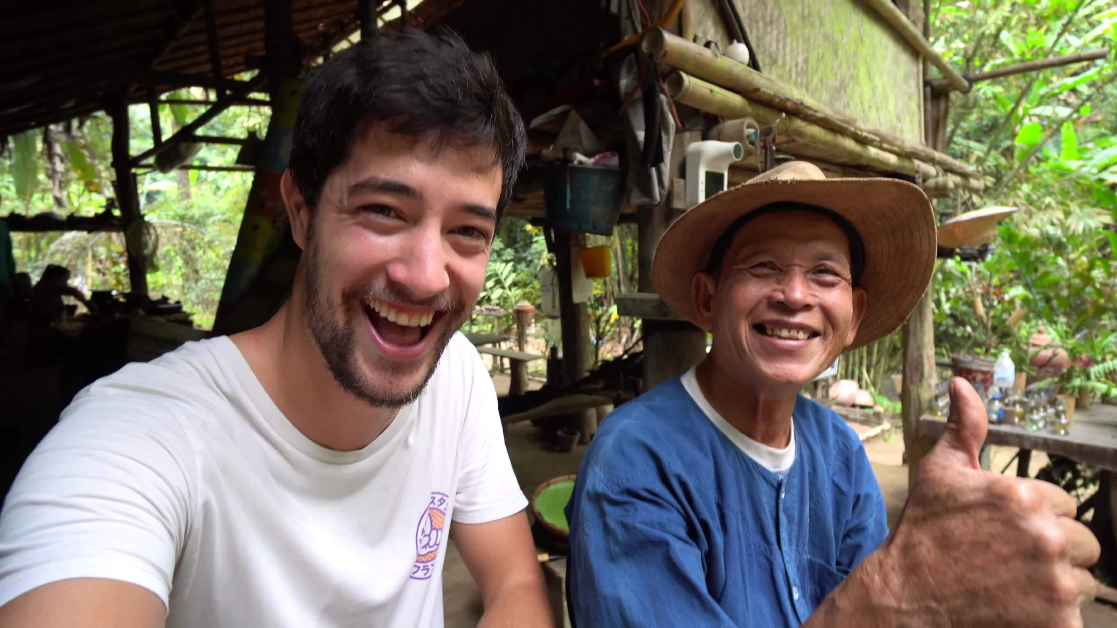Video thumbnail for Jungle Food in Thailand  TROPICAL THAI FOOD Cooked Remote Northern Thailand (CHIANG MAI)