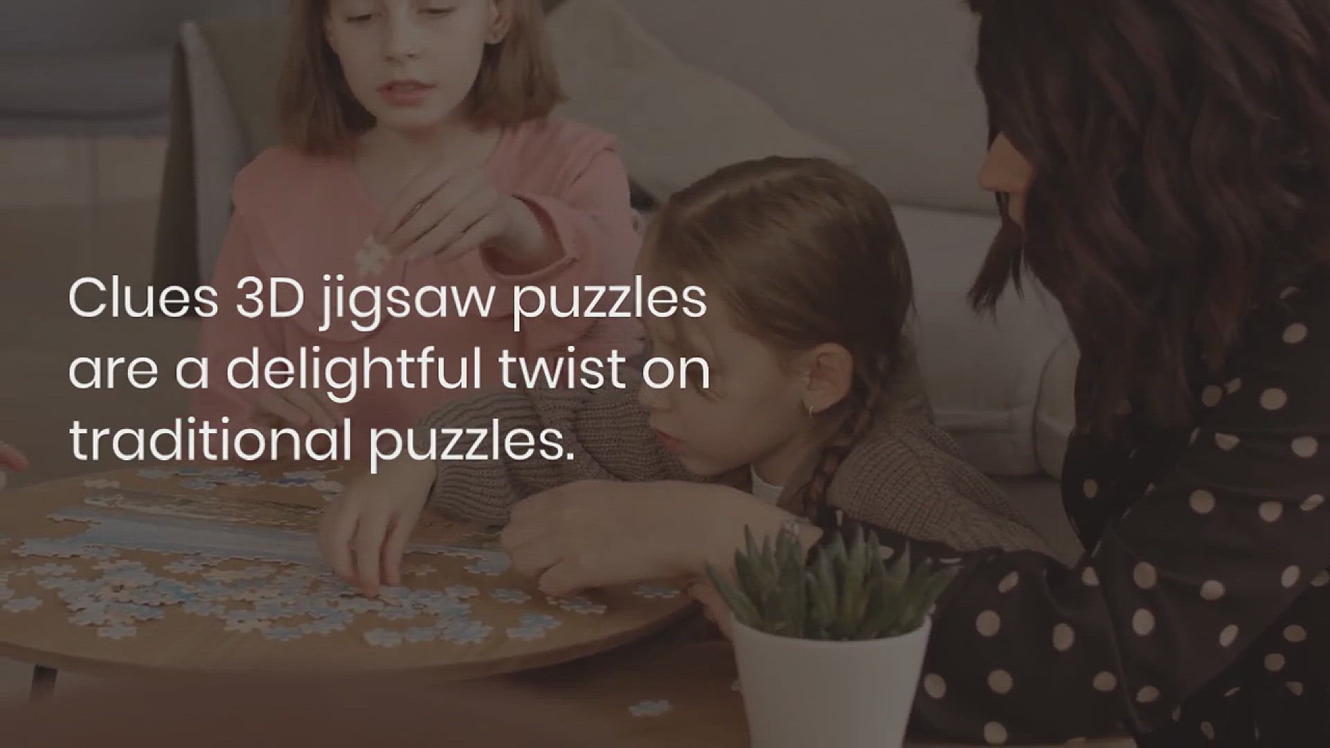 'Video thumbnail for 3D Jigsaw Puzzle Fun Clues'