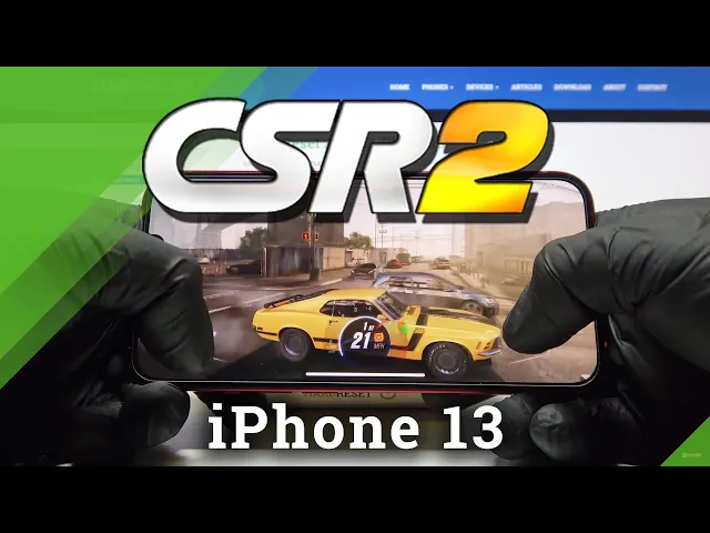 Video thumbnail for iPhone 13 CSR Racing 2 Game Review