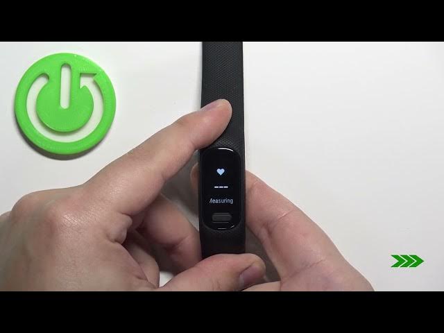 Video thumbnail for How to Measure Heart Rate on Garmin Vivosmart 5?