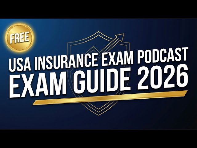 Video thumbnail for Free Insurance Exam Podcast 2026 | FREE Study Guide & Practice Test