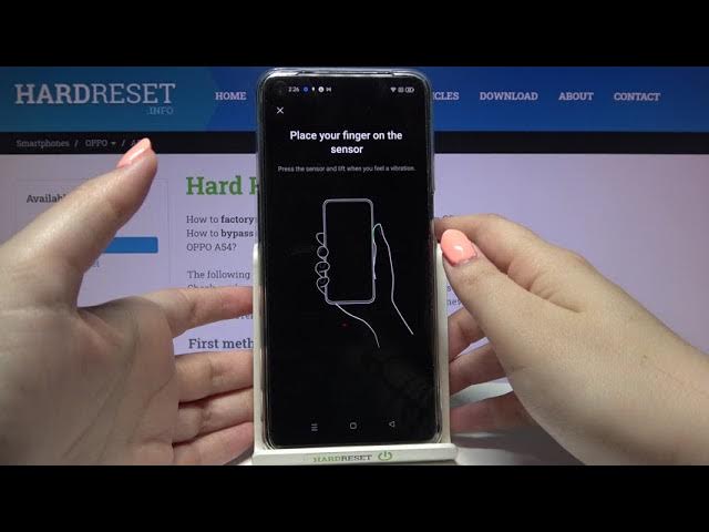 Video thumbnail for How to Add Fingerprint to OPPO A54 – Set Up Fingerprint