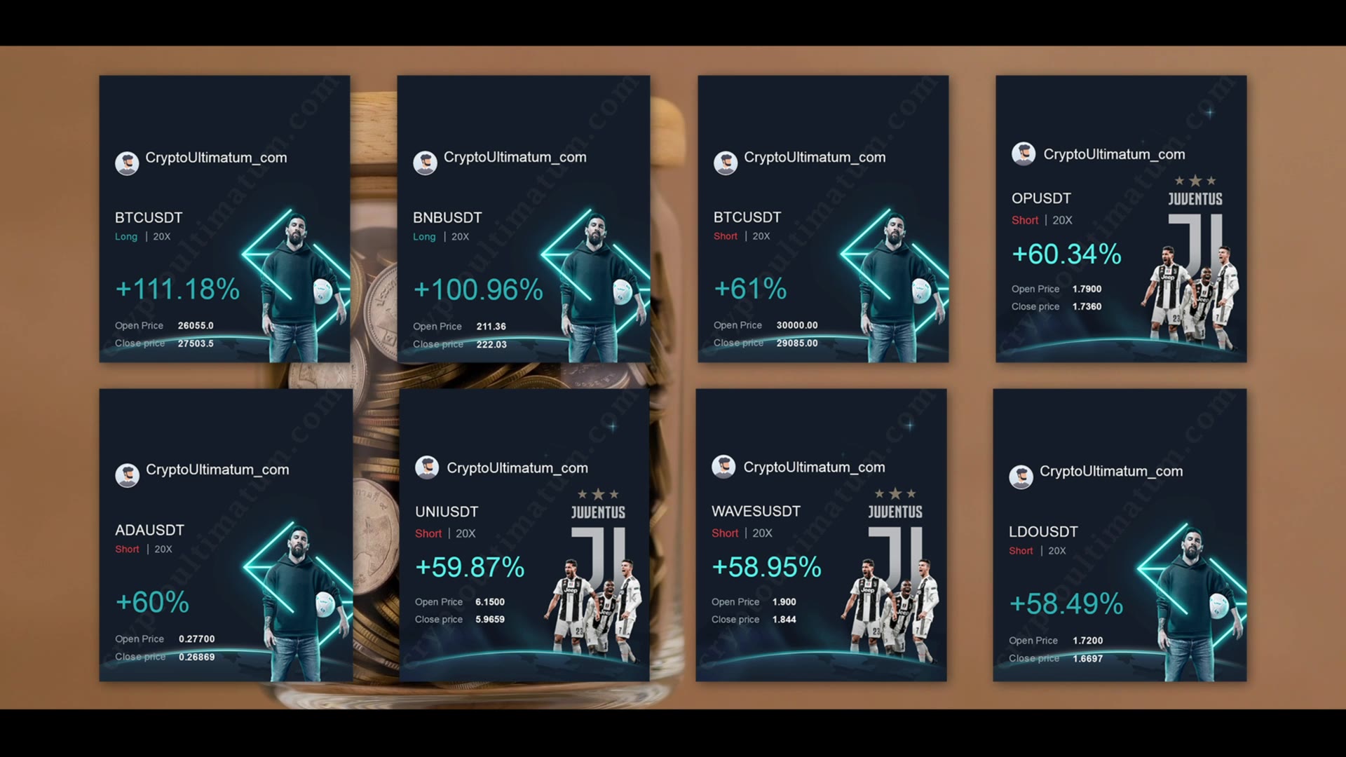 Video thumbnail for crypto ultimatum crypto trading signal services sales video