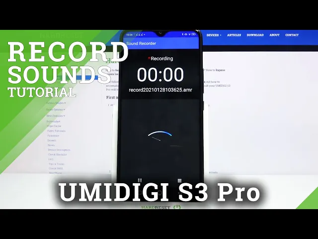 Video thumbnail for How to Use Sound Recorder in Umidigi S3 Pro – Operate Voice Recorder