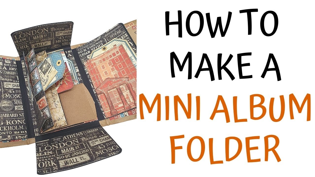 Video thumbnail for How to Make a Mini Album Folder