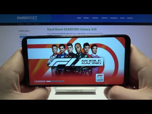 Video thumbnail for F1 Mobile Racing Game Test on Samsung Galaxy A10 – Gameplay Checkup