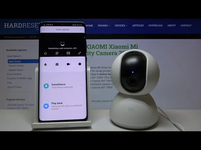 Video thumbnail for How to Customize Sensitivity Settings in XIAOMI MI Home Security Camera 360