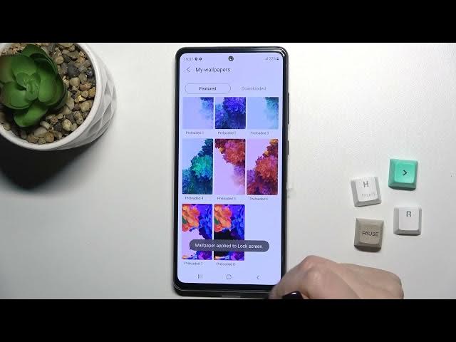 Video thumbnail for How to Change Lock Screen Wallpaper on SAMSUNG Galaxy S20 FE 5G – Personalize Lock Screen