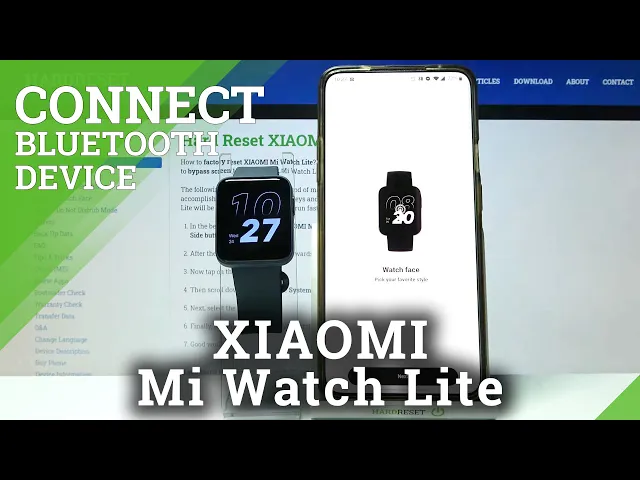 Video thumbnail for How to Pair XIAOMI Mi Watch Lite with Smartphone – Bluetooth Connection