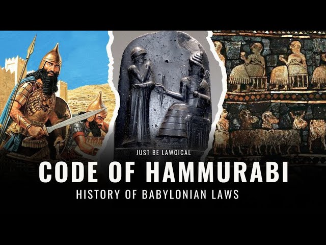 Video thumbnail for Code of Hammurabi: History of development of Babylonian Laws #law #history #babylon #education