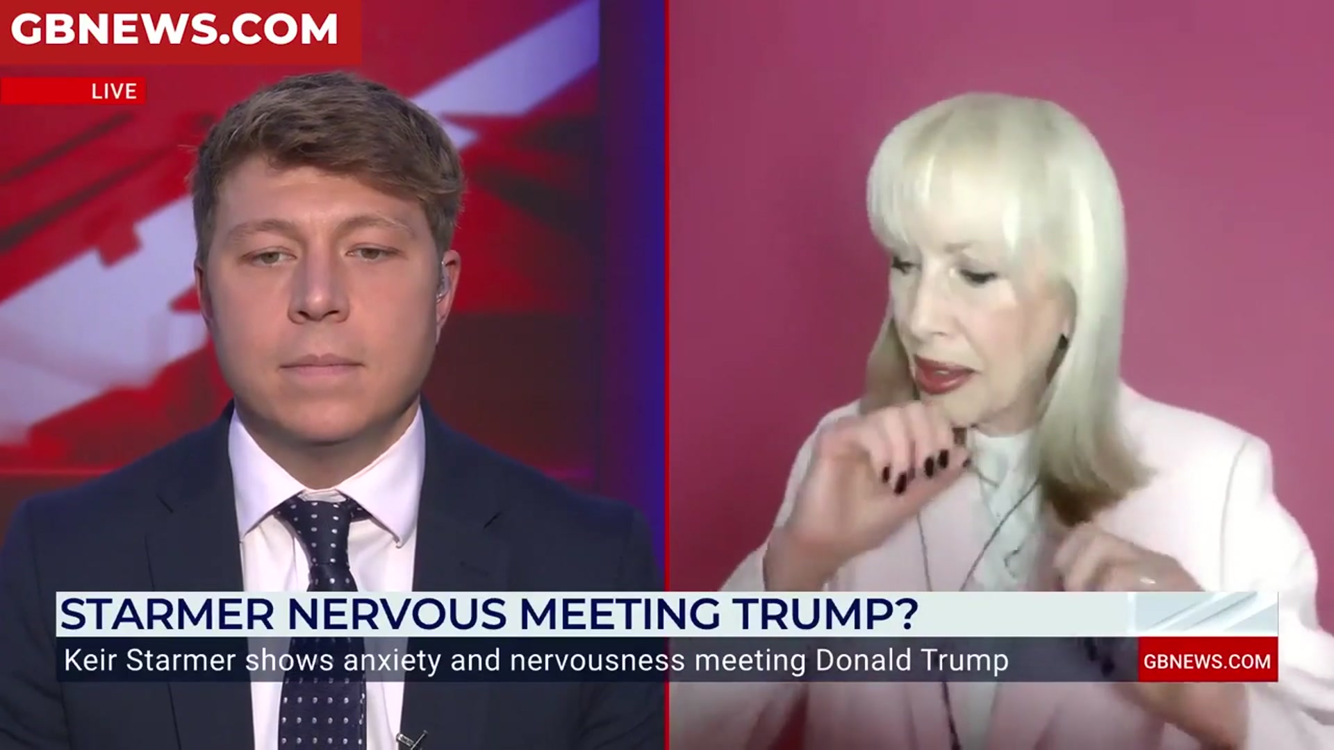 'Video thumbnail for WATCH: Body Language expert analyses Keir Starmer's 'anxious' meeting with Donald Trump'