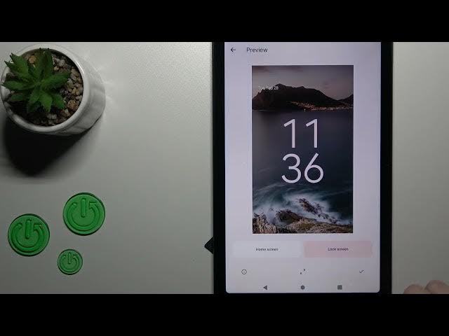 Video thumbnail for How to Apply New Screen Lock Background on Nokia T21 - Change Lock Screen Wallpaper