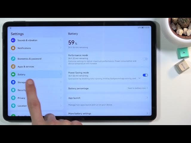 Video thumbnail for How to Enable Power Saving Mode on HUAWEI MATEPAD 11 - Battery Saver